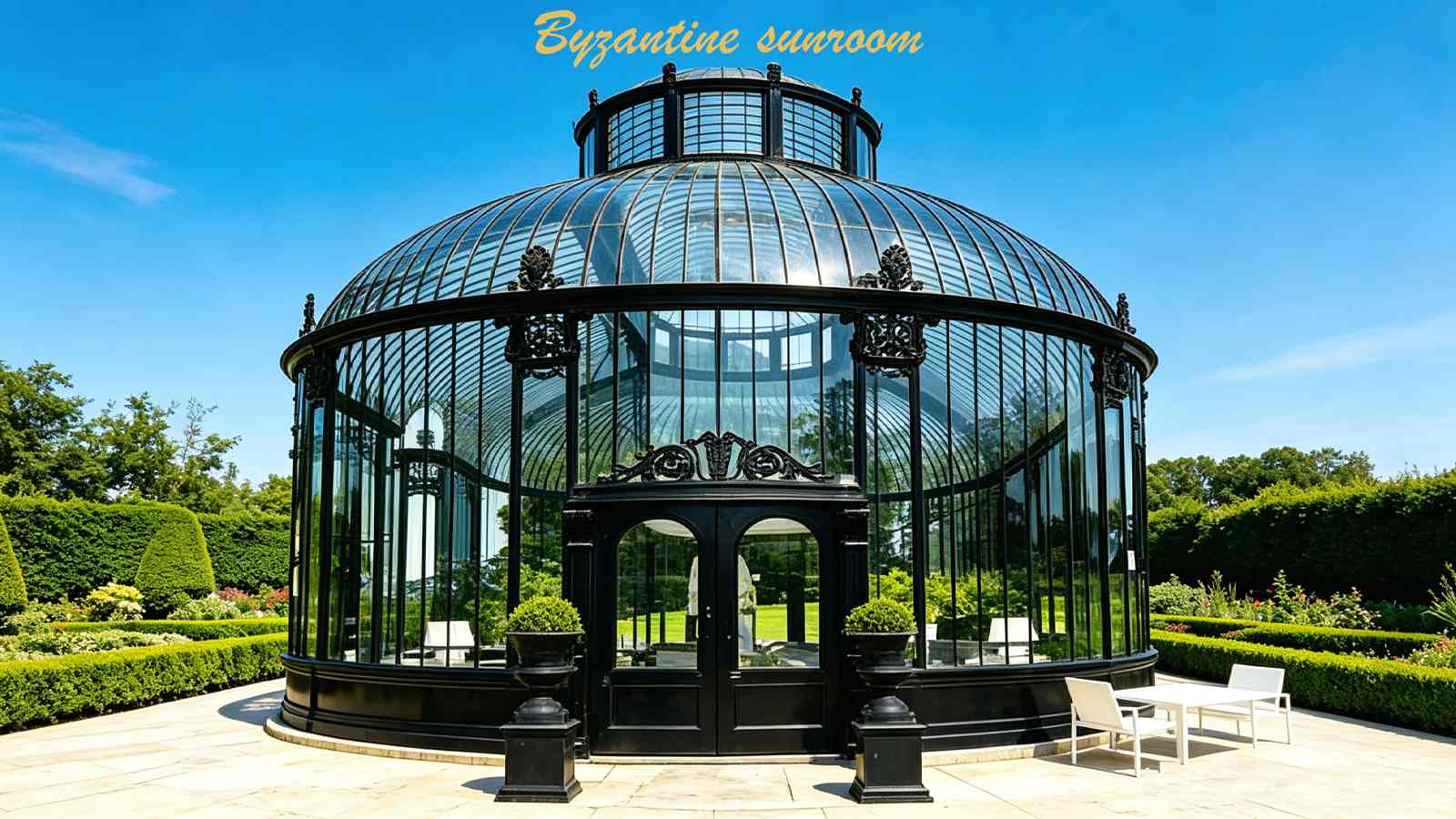 Byzantine Dome Sunroom: Maximize Light & Stability